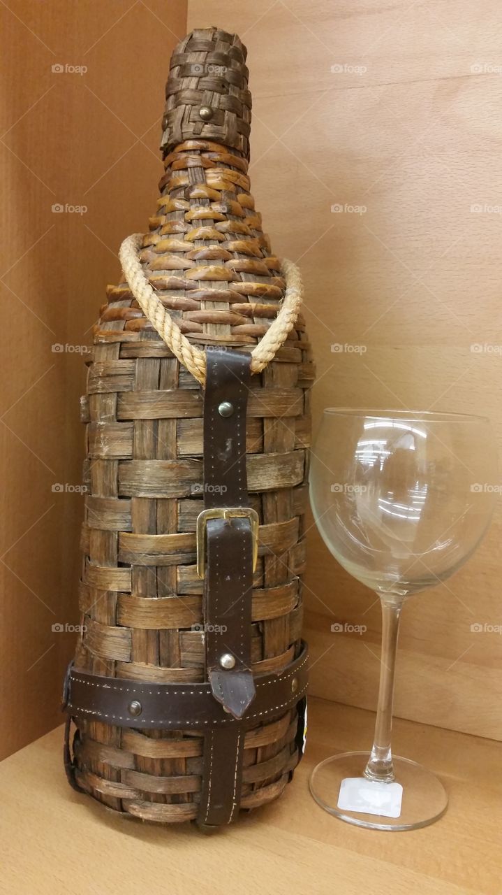 wine bottle