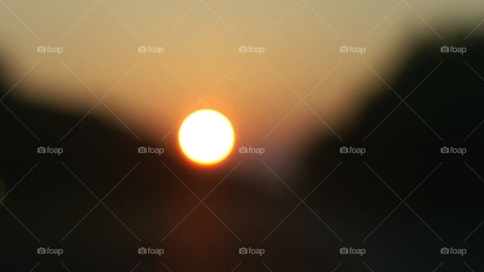 Out of Focus Sun