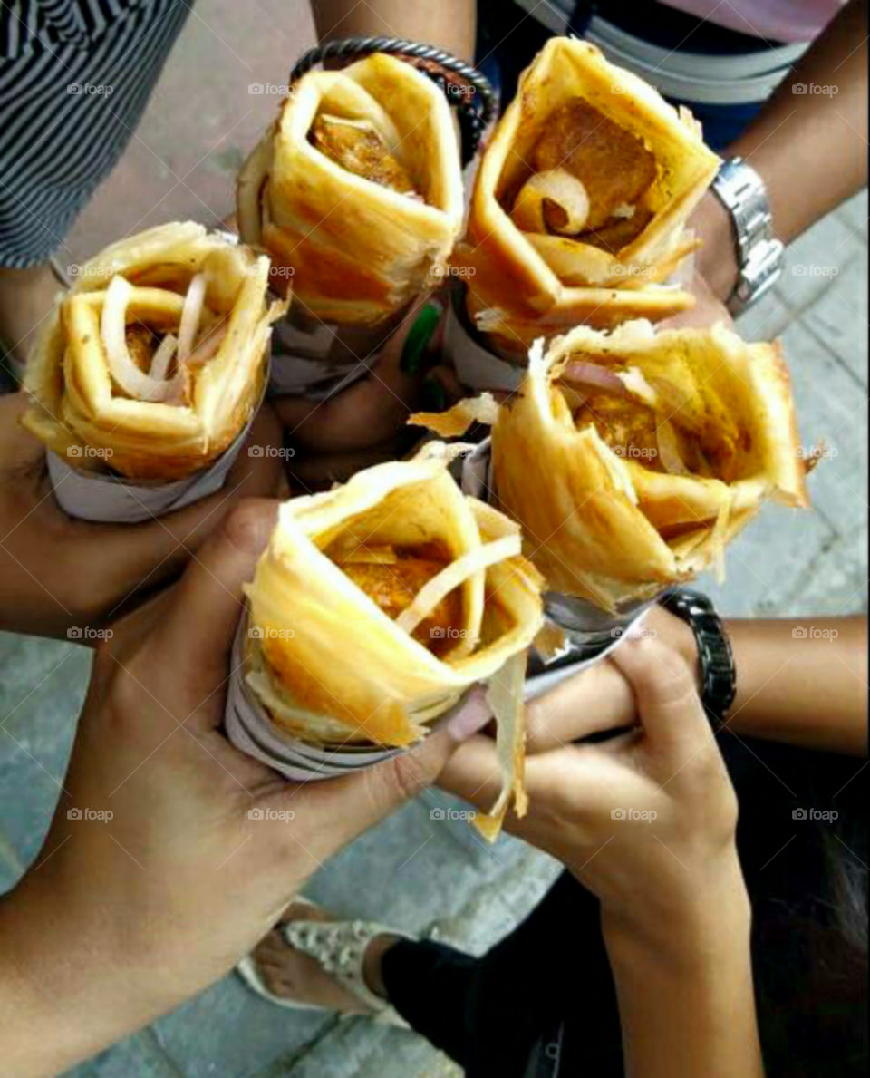 Egg Chicken Rolls/ Kathi rolls also popularly known as frankie or a wrap, and is one of the most popular and iconic street foods in Kolkata.