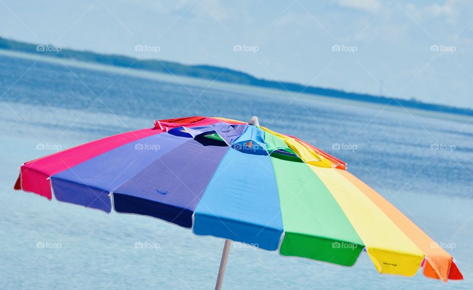 Colorful umbrella