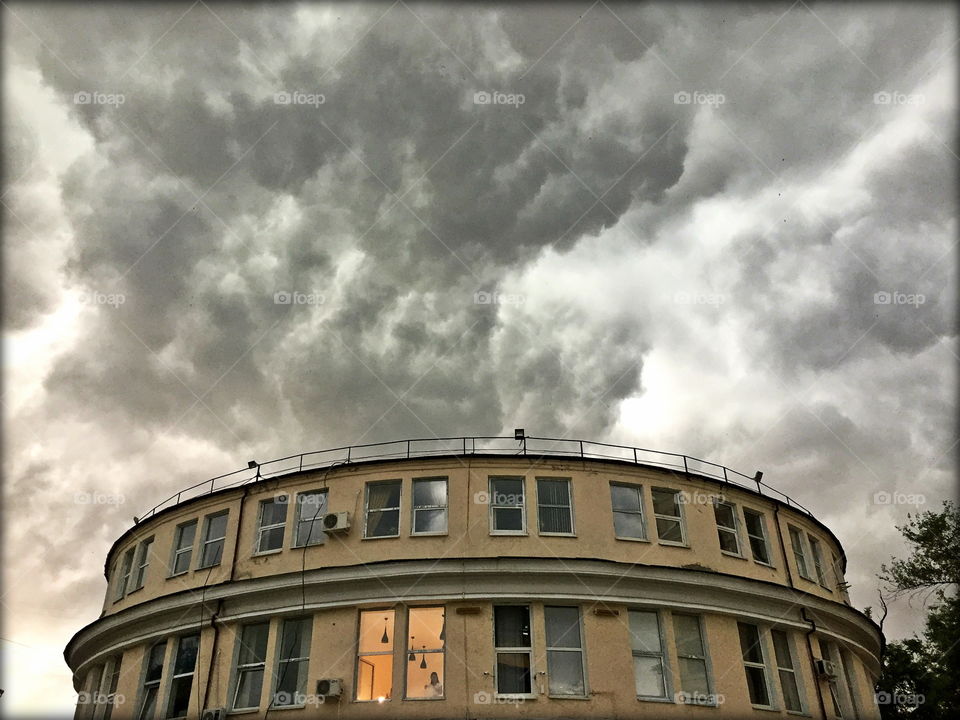 Just before the rain 