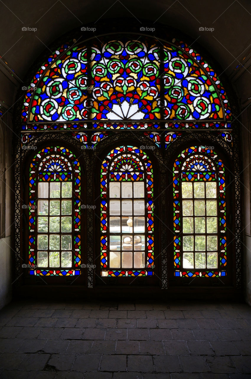 Glass window
