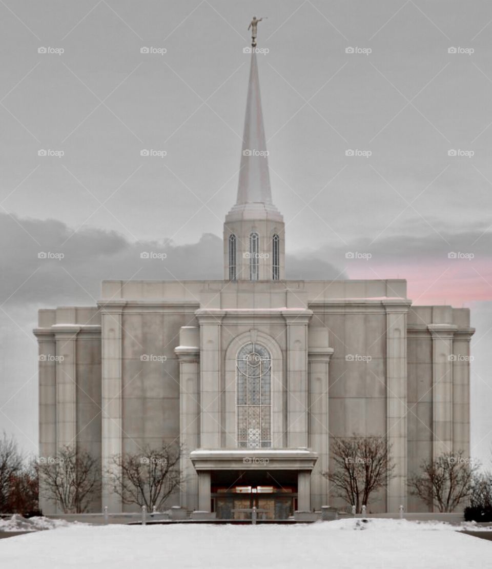 The Church of Jesus Christ of Latter Day temple 