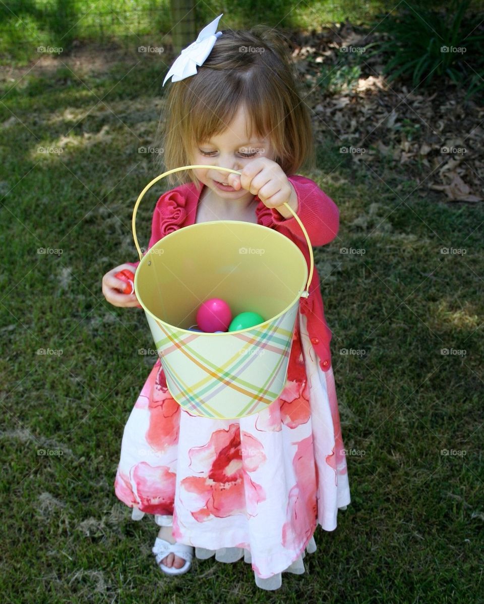 Tiny Easter Girl