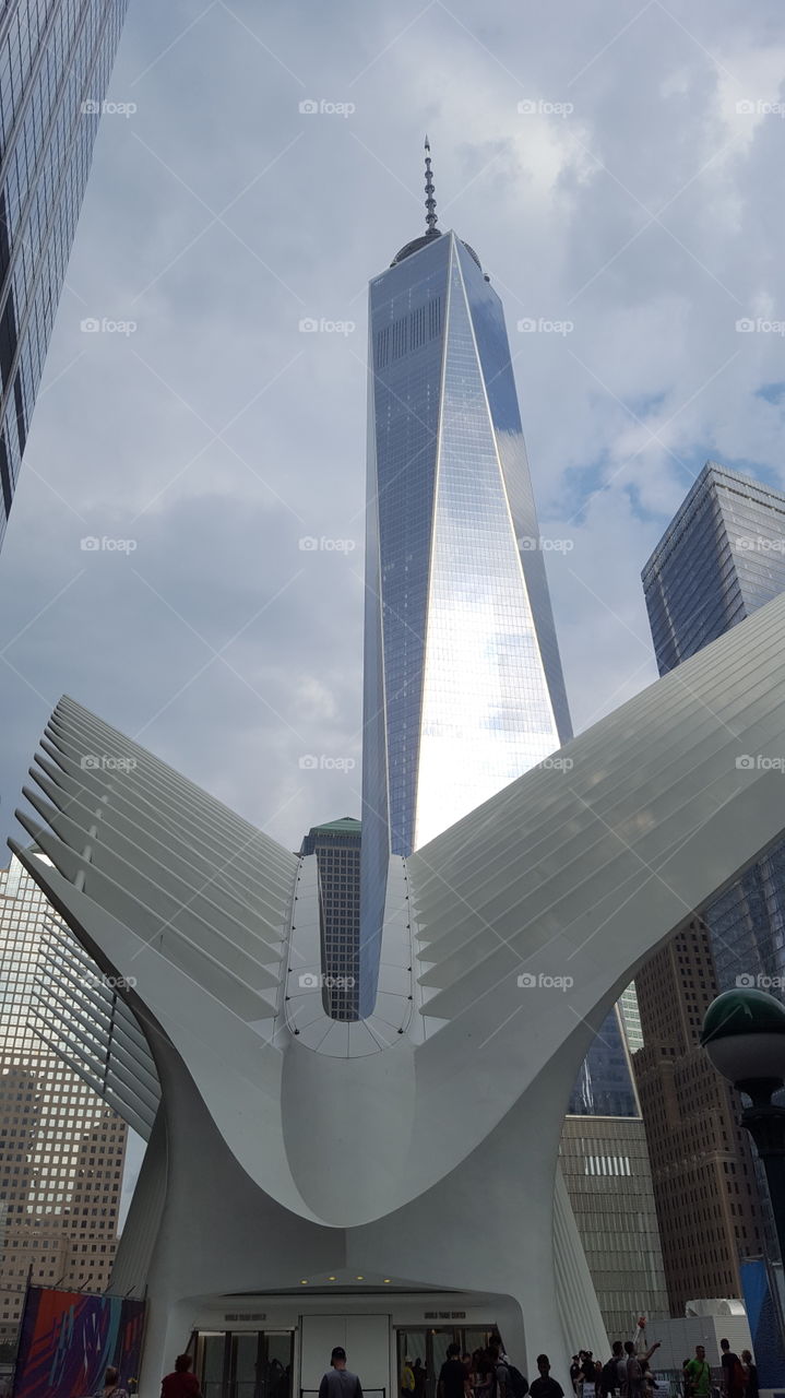Oculus at World Trade Center,  Opened for Remberence of 9-11