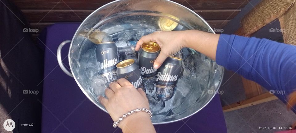 Quilmes bien helada