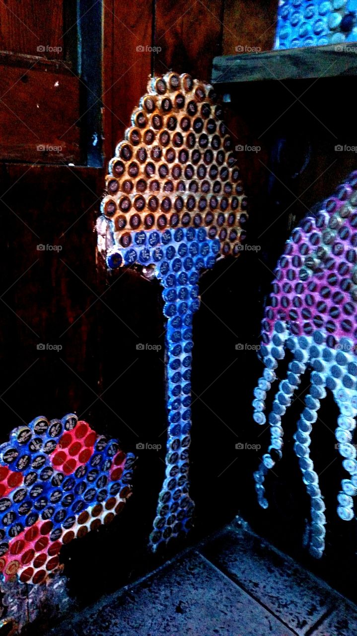 Psychedelic Bottle Caps