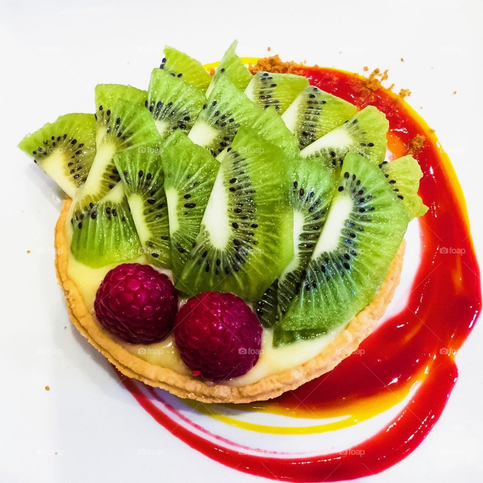 Dessert Kiwi Raspberry 