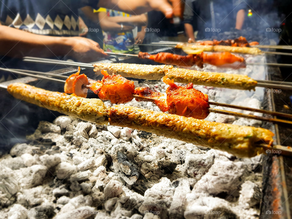 Barbecue during winter is a perfect place to rejoice