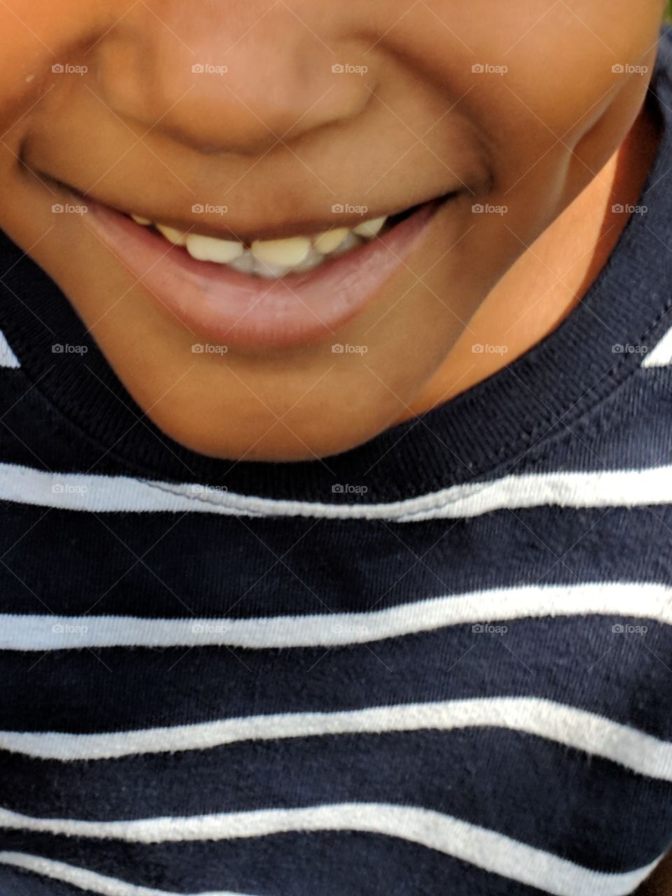 Give us a huge smile