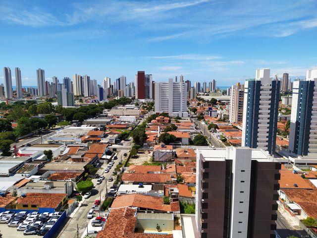 Vista aérea da cidade de João Pessoa-PB, Brasil