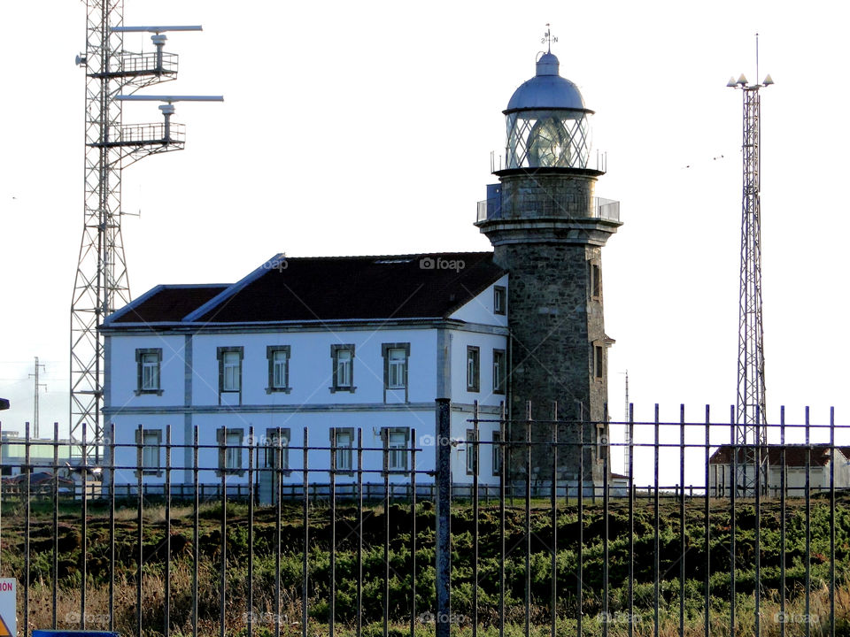 Faro Cabo de Peñas, Asturias, España