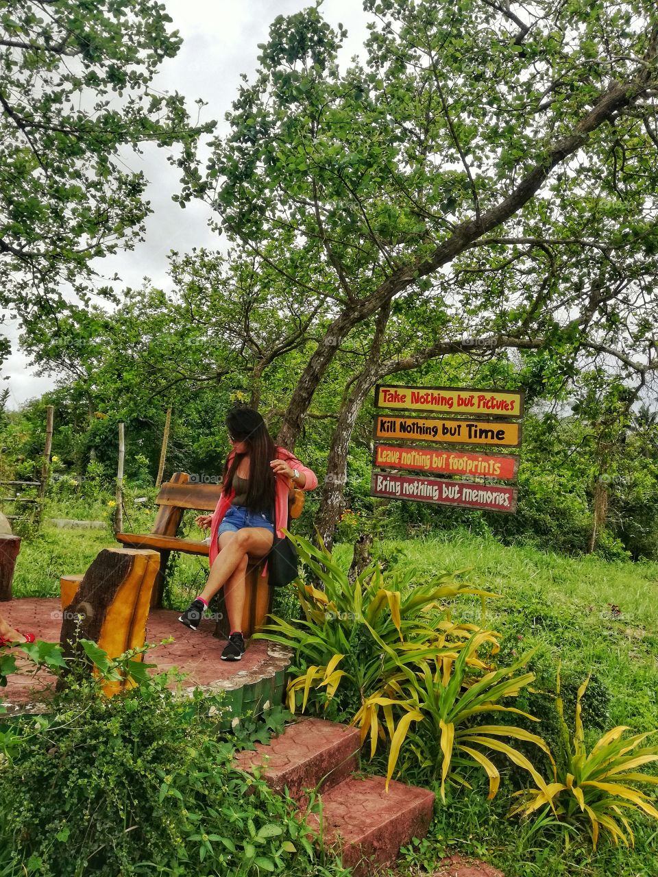 Take nothing but pictures. Kill nothing but time. Leave nothing but footprints. Bring nothing but memories. ♥️💜💙💚💛