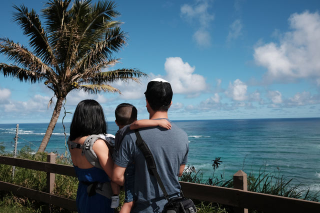 family vacation in paradise