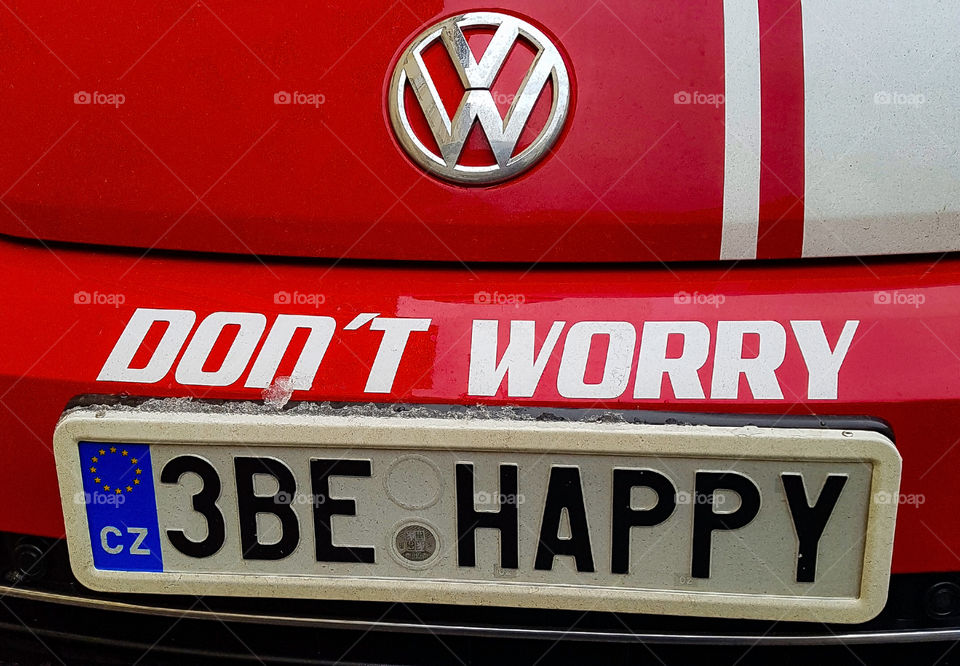 Don't worry, be HAPPY!