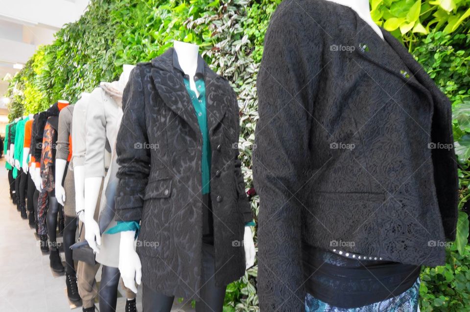 At a store in Antwerp