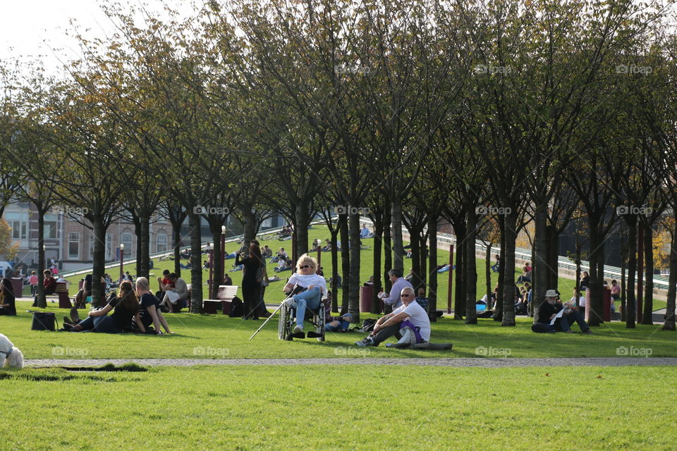 Beautiful day in Amsterdam