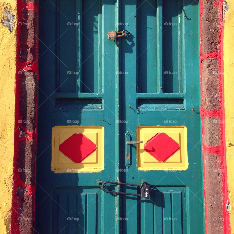 Door at Santorini 