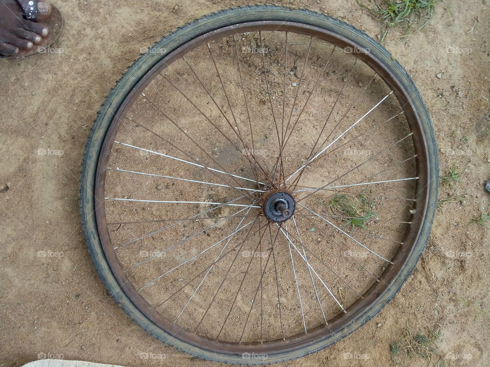 bycycle wheel
