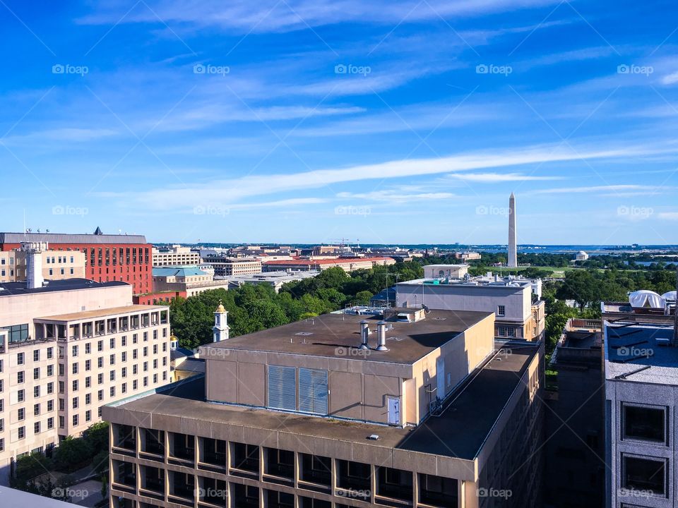 The Washington Monument and National Mall in Washington, DC