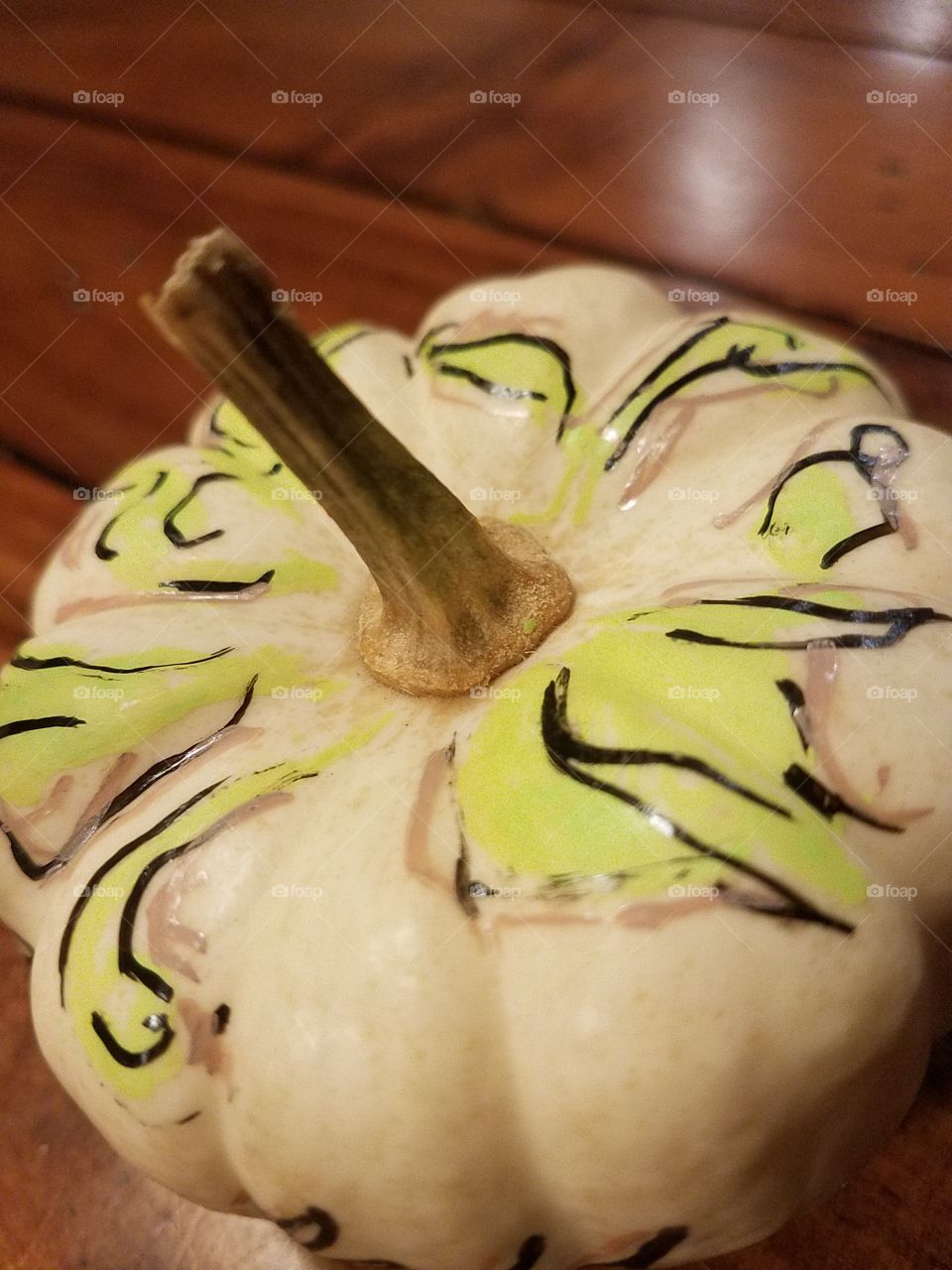 painted pumpkin