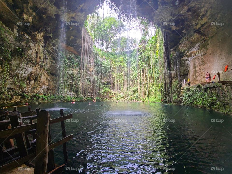 Cenote in Mexico