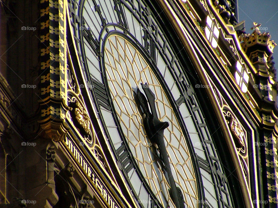 View of clock
