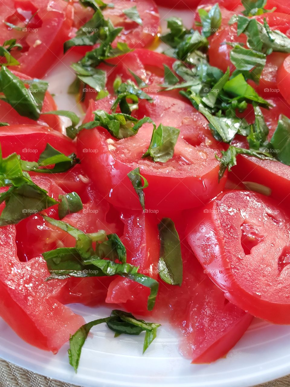 tomato and basil