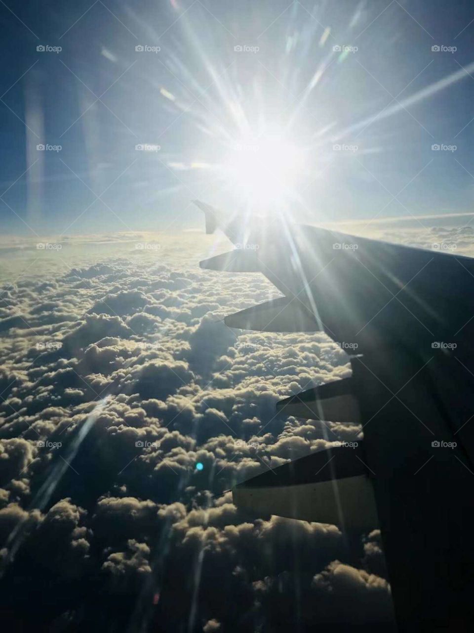 Beautiful flight view 