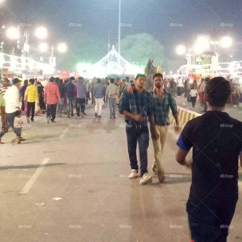 People, Crowd, Many, Festival, Street