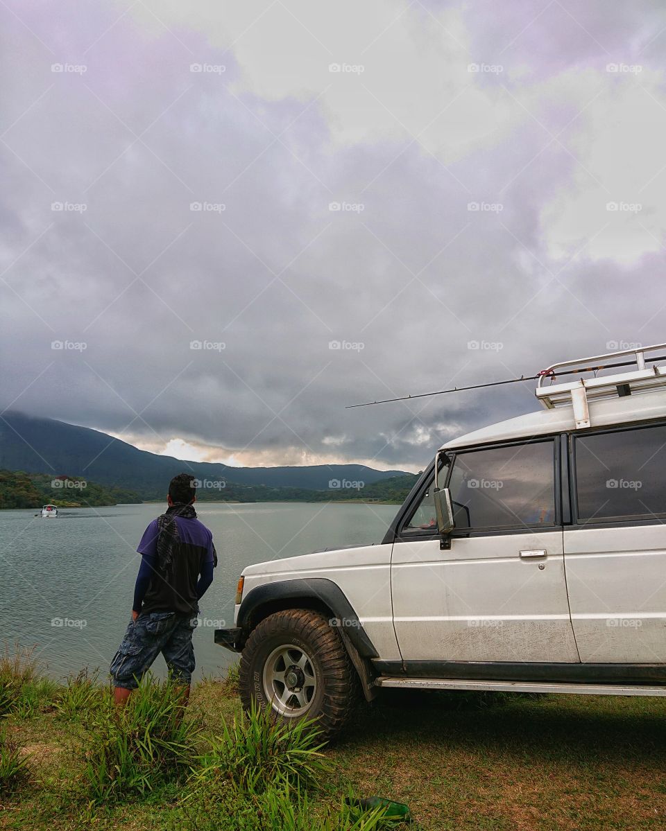 Nice view near a lake