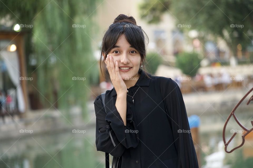 Excited Look of pretty Girl 