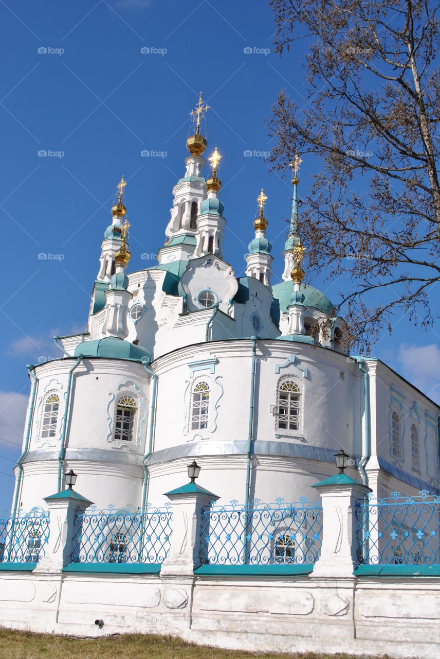 Cathedral Church 1793 in Yeniseysk in Krasnoyarsk Krai in Russia