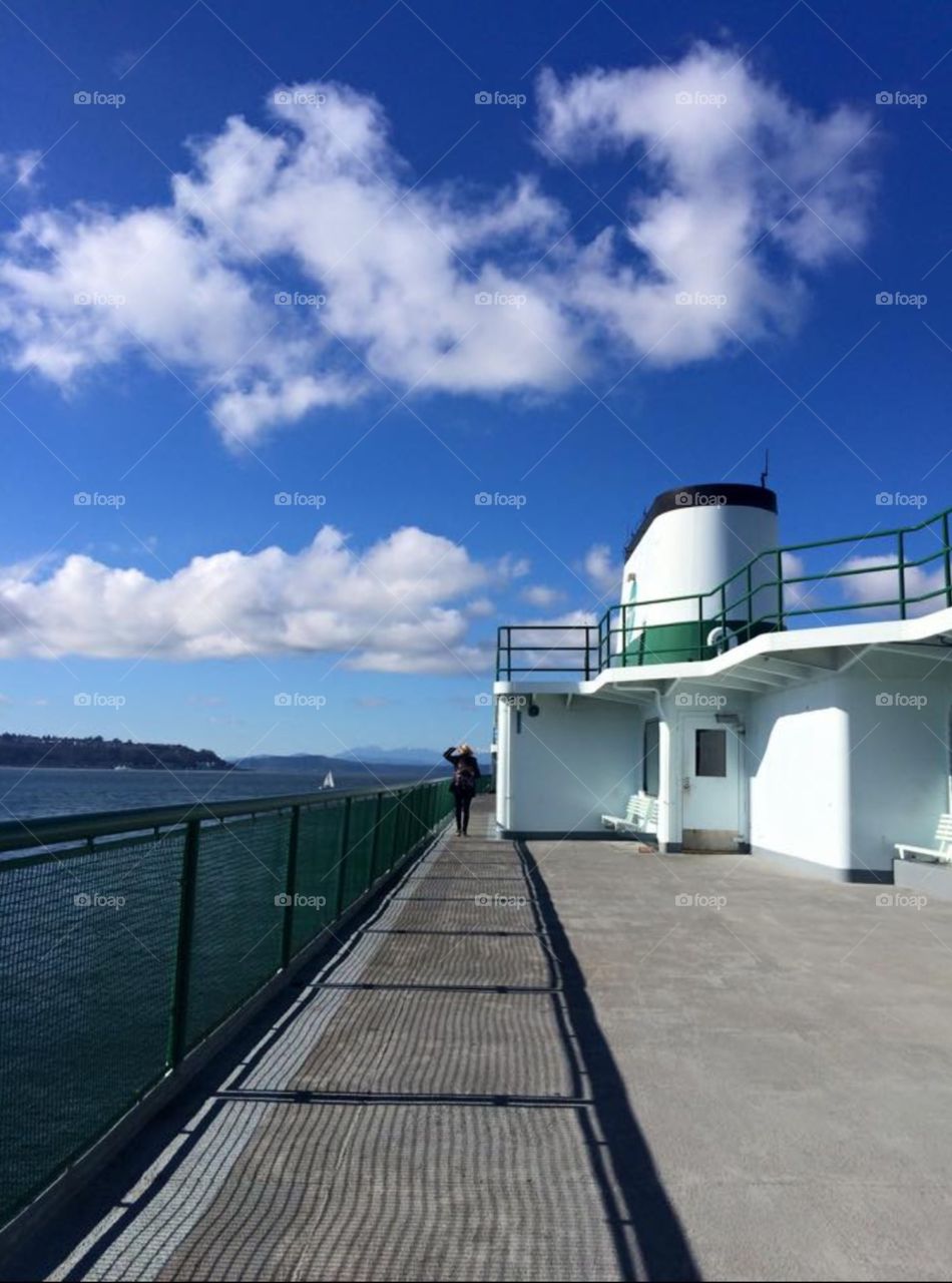 Ferry ride in the sunshine
