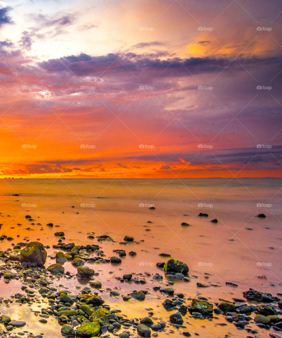 Sunset, Dawn, Water, Dusk, Beach