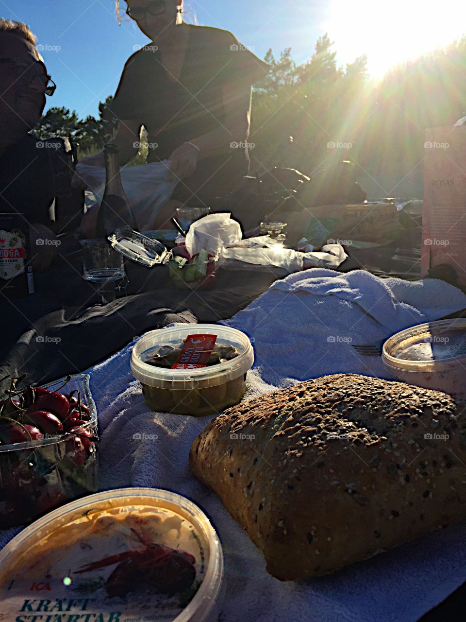 Picnic on the beach! 