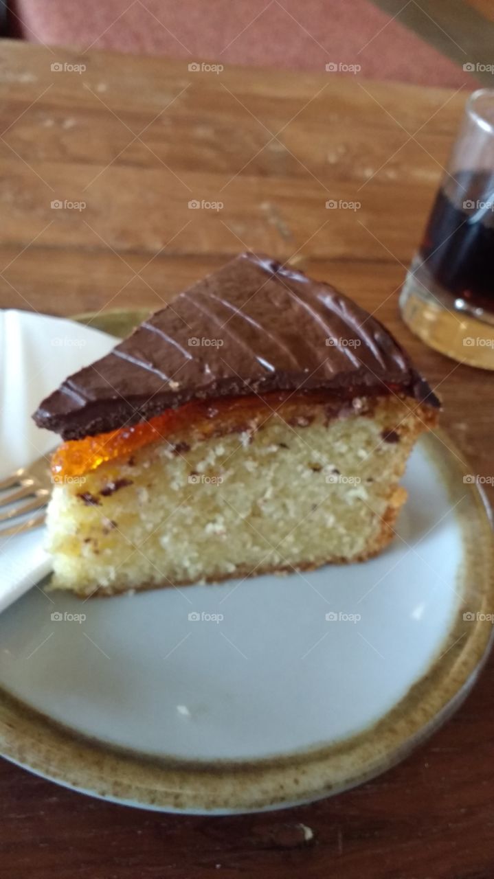 Jaffa cake cake