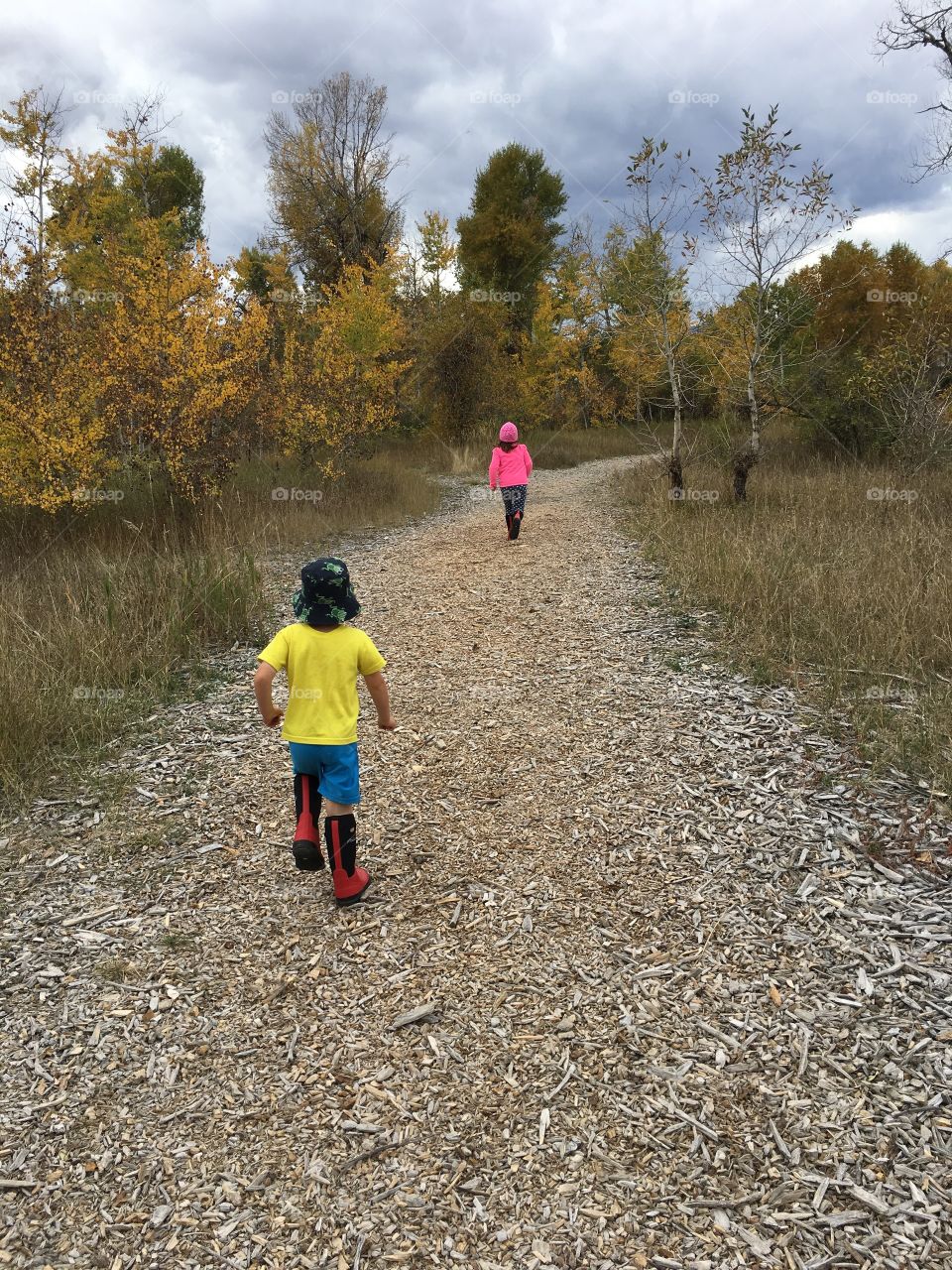 A special hike with some special kids