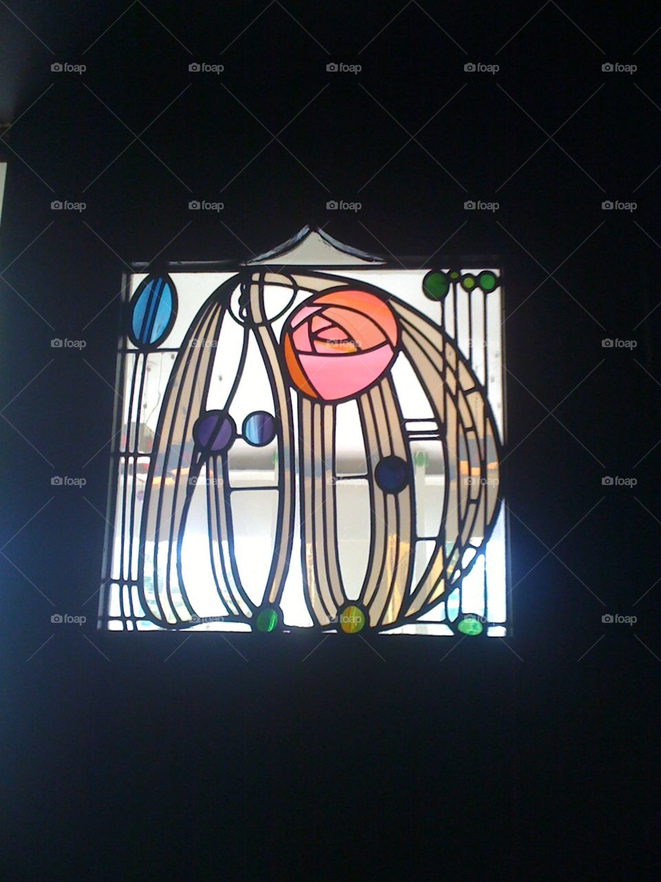 in the Mc intosh museum in Glasgow