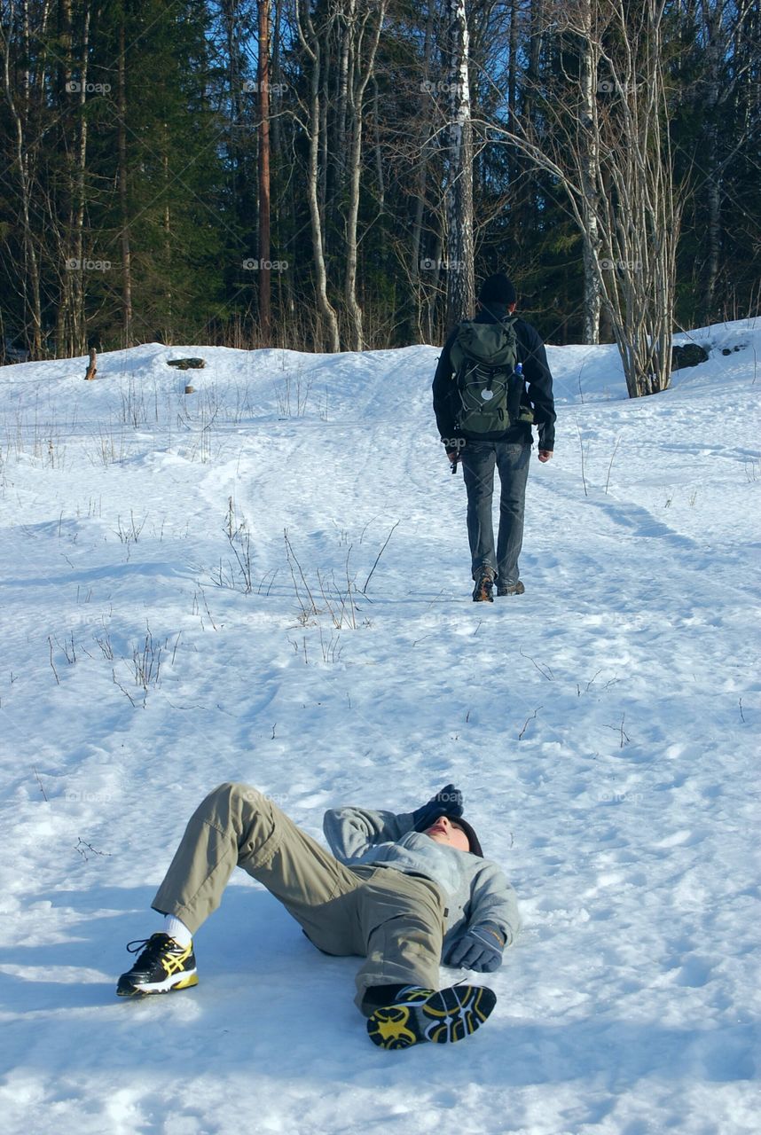 I cannot walk another step longer!