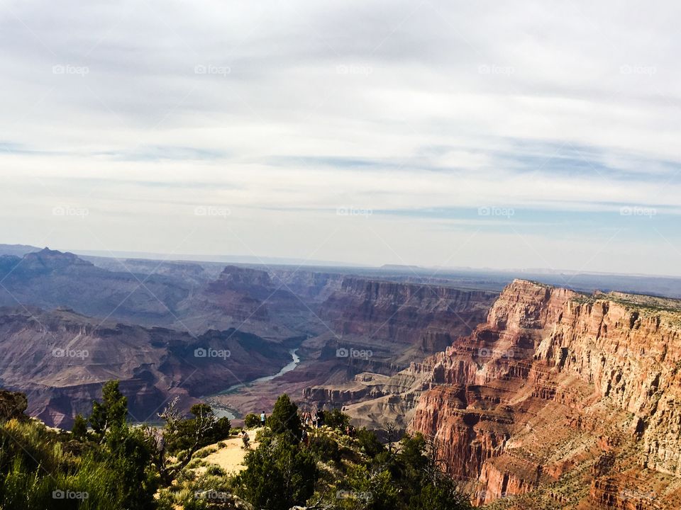 Scenic view of Grand Canyon