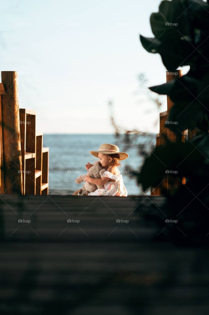 Baby Girl at Rincón Puerto Rico