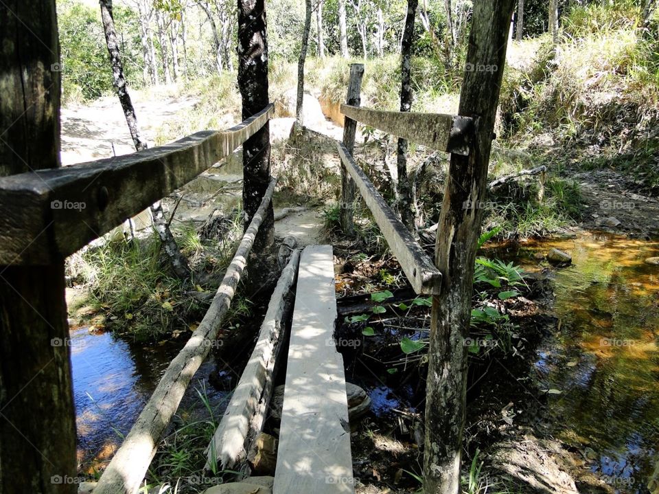 Rustic bridge 