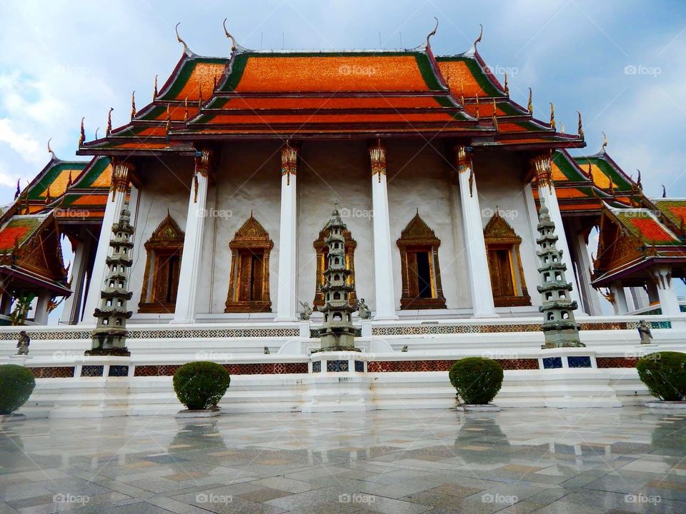 Temple reflections