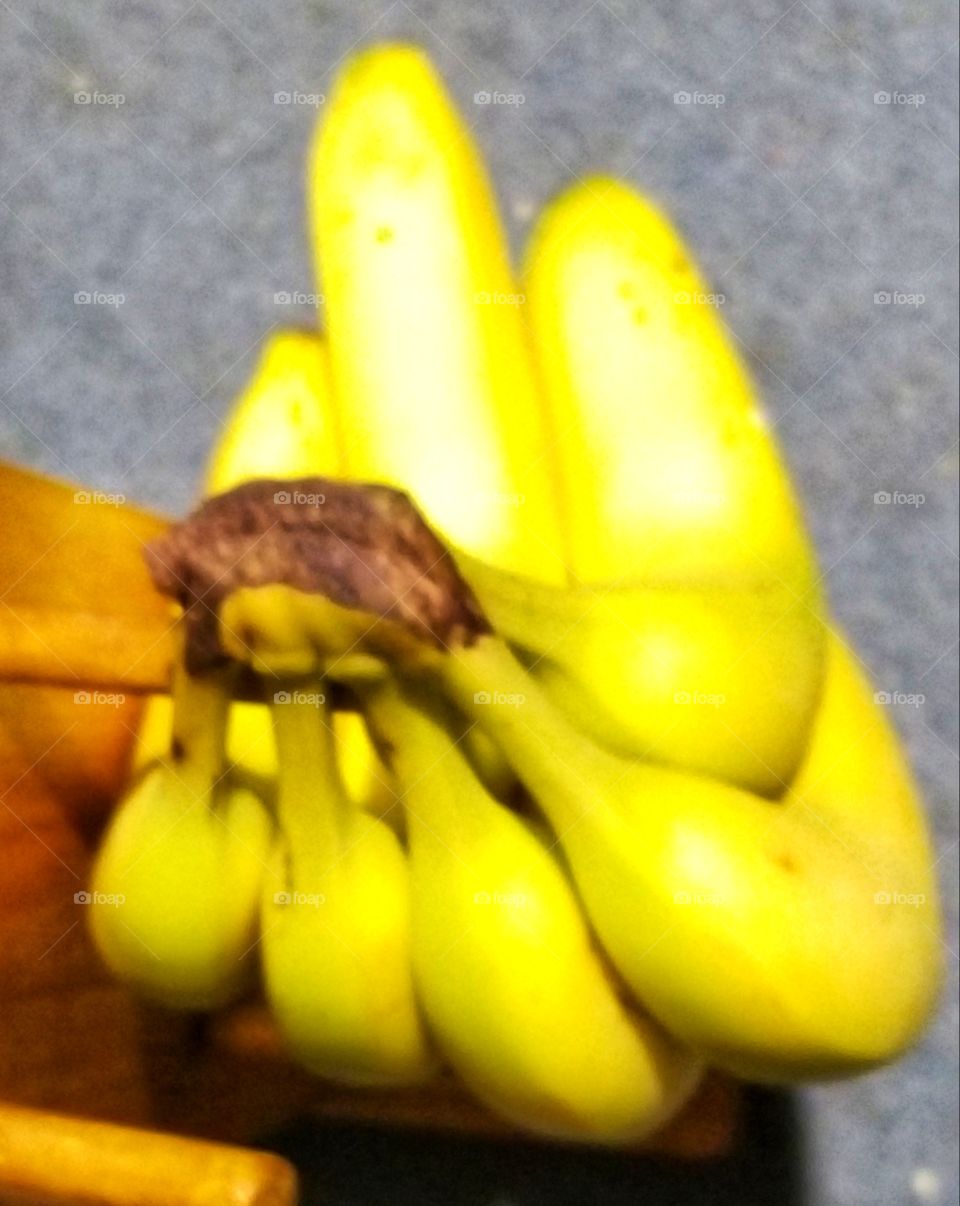 Bright yellow hues means time to eat these bananas
