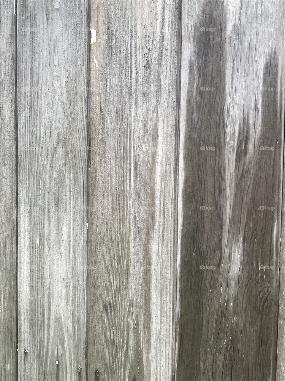 Weathered wood siding