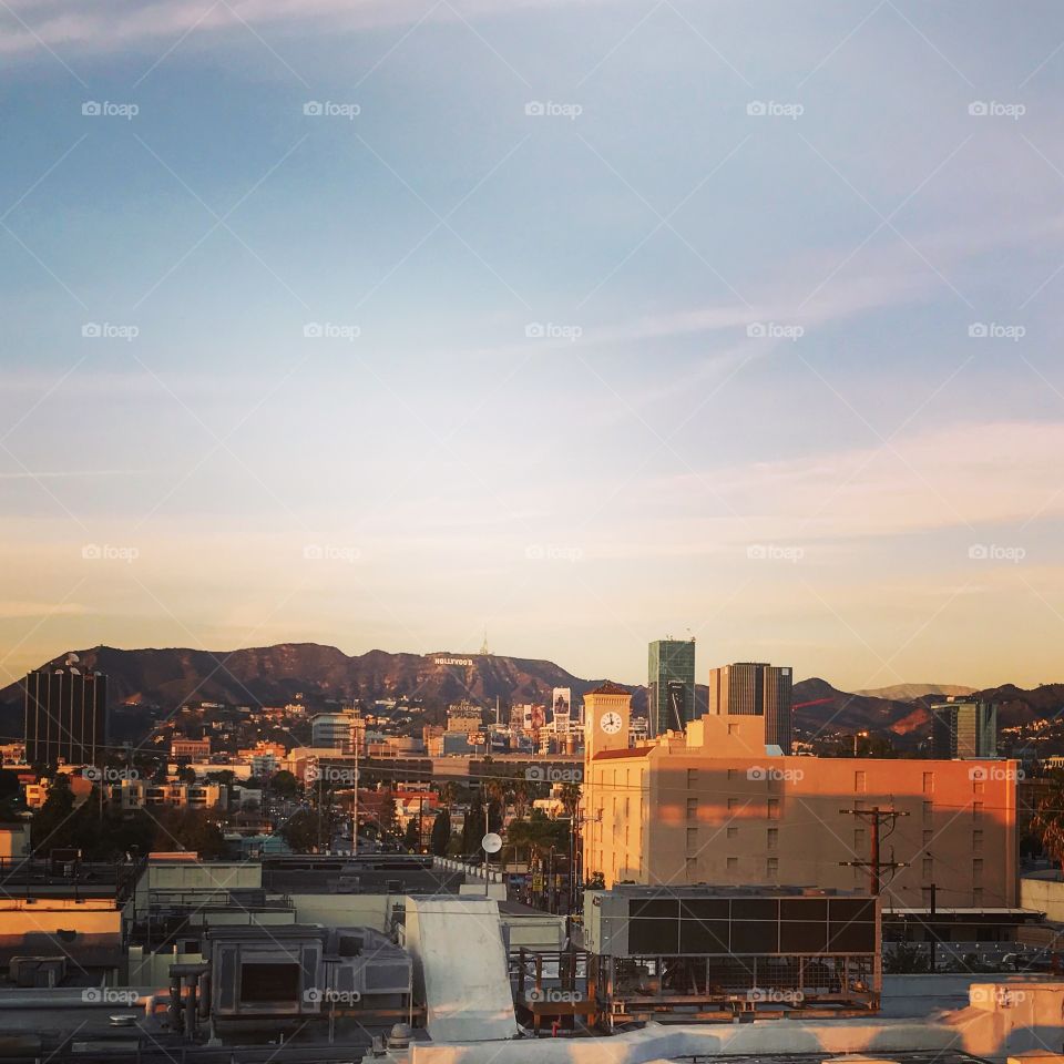 Hollywood sign 