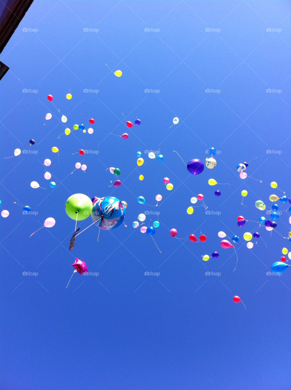 colors ballons cielo colores by grb