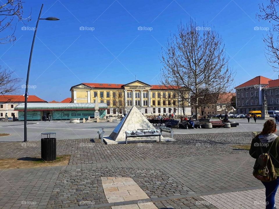 Cultural building in the heart of the city