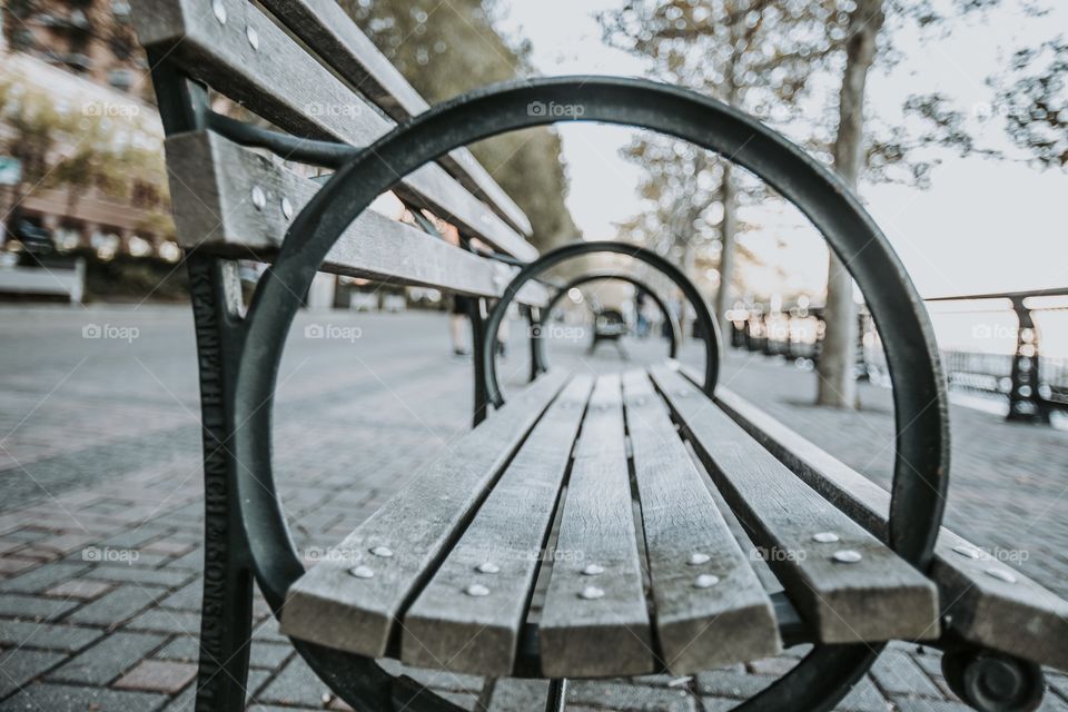 Bench in New Jersey 